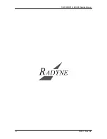 Предварительный просмотр 7 страницы Radyne DMD15 Installation And Operation Manual