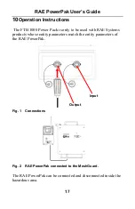 Предварительный просмотр 17 страницы Rae FTB 1000 User Manual