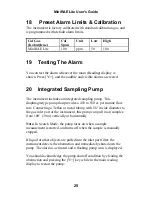 Preview for 27 page of Rae MiniRAE Lite User Manual