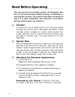 Preview for 4 page of Rae MultiRAE Plus PGM-50/4 User Manual