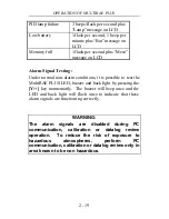 Предварительный просмотр 35 страницы Rae MultiRAE PLUS PGM-50 Operation And Maintenance Manual