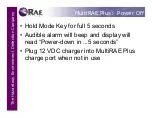 Preview for 62 page of Rae MultiRAE Plus Using Manual