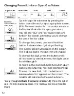 Предварительный просмотр 16 страницы Rae ToxiRAE II PGM-1100 Series User Manual