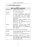 Preview for 12 page of Rae VRAE PGM-7800 Operation And Maintenance Manual