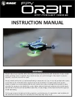 Rage FPV ORBIT Instruction Manual preview