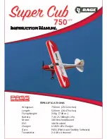 Rage Super Cub 750 Instruction Manual preview