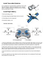 Preview for 3 page of Rage X-Fly VTOL Instruction Manual