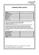 Предварительный просмотр 111 страницы Raider 030150 User Manual