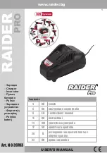 Предварительный просмотр 1 страницы Raider 039703 User Manual