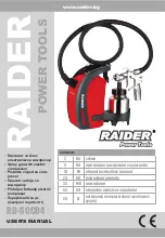 Preview for 1 page of Raider 074103 User Manual