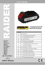 Raider 131163 User Manual preview