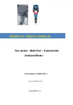 Preview for 1 page of Raider 50 Service Manual