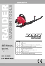 Raider GARDEN TOOLS RD-GB06 User Manual preview