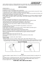 Предварительный просмотр 25 страницы Raider GARDEN TOOLS RD-GB06 User Manual