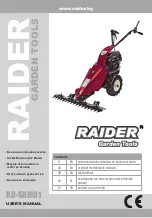 Raider GARDEN TOOLS RD-SBM01 User Manual preview