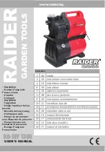 Предварительный просмотр 1 страницы Raider Garden Tools RD-WP 1300 User Manual