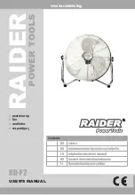 Предварительный просмотр 1 страницы Raider Power Tools RD-F2 User Manual