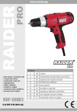 Raider PRO RDP-CDD02 User Manual preview