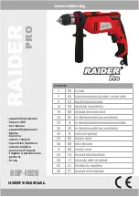 Preview for 1 page of Raider Pro RDP-ID28 User Manual