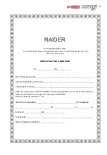 Preview for 69 page of Raider PRO RDP-SCBG20 SOLO User Manual