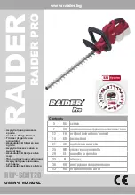 Raider Pro RDP-SCHT20 User Manual preview