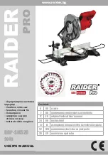 Preview for 1 page of Raider PRO RDP-SMS20 solo User Manual