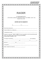 Предварительный просмотр 53 страницы Raider Pro RDP-WP27 User Manual