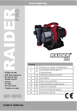 Raider PRO RDP-WP45 User Manual preview