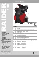 Предварительный просмотр 1 страницы Raider Pro RDP-WP800SW User Manual