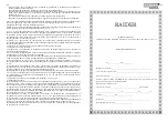 Предварительный просмотр 74 страницы Raider RD-AG66 User Manual