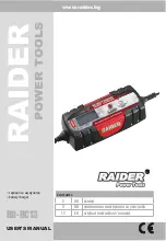 Preview for 1 page of Raider RD-BC13 User Manual