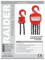 Preview for 1 page of Raider RD-CB01 User Manual