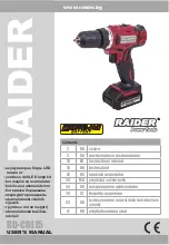 Raider RD-CDL15 User Manual preview