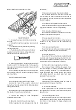 Предварительный просмотр 9 страницы Raider RD-CS25 User Manual