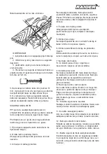 Предварительный просмотр 37 страницы Raider RD-CS25 User Manual