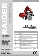 Preview for 1 page of Raider RD-CS28 User Manual