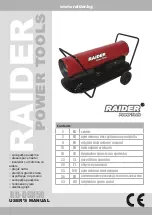 Preview for 1 page of Raider RD-DSH50 User Manual