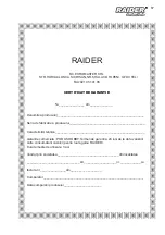 Preview for 67 page of Raider RD-EBC06 User Manual