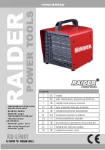 Raider RD-EFH07 Original Instruction Manual preview