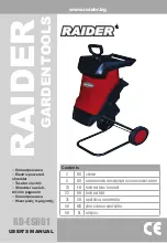 Raider RD-ESH01 User Manual предпросмотр