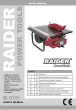 Raider RD-ETC25 User Manual preview