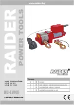 Raider RD-EW05 User Manual preview