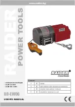 Raider RD-EW06 User Manual preview