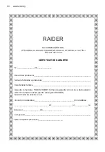 Preview for 84 page of Raider RD-GBV05 User Manual