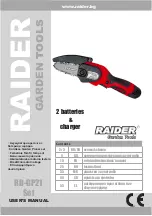 Raider RD-GP21 User Manual preview