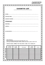 Preview for 115 page of Raider RD-GSC03 User Manual