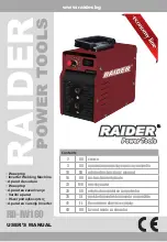 Raider RD-IW160 User Manual preview