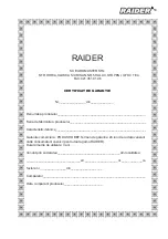 Предварительный просмотр 53 страницы Raider RD-LMGT01 User Manual