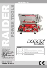 Preview for 1 page of Raider RD-PHE04 User Manual