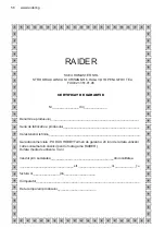 Предварительный просмотр 56 страницы Raider RD-PW02L User Manual